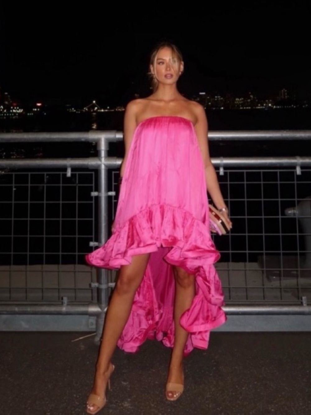 NWT HEMANT & NANDITA Yuri High Low Long Dress Size XS - Picture 8 of 13